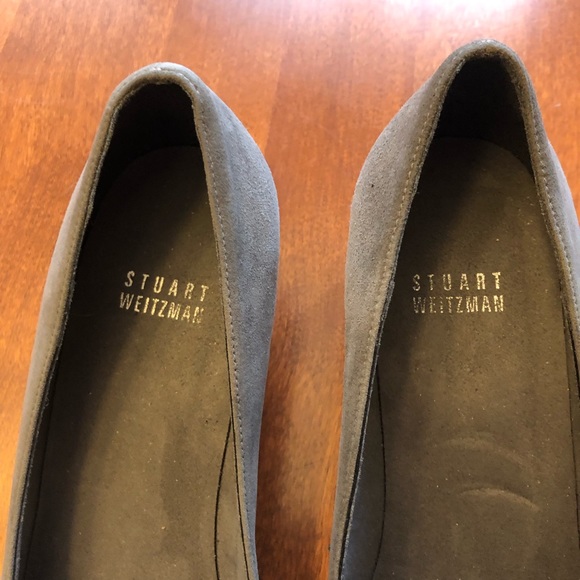 Stuart Weitzman Gray Suede pumps. Size 7.5 - Picture 7 of 7